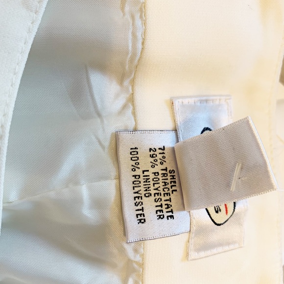 NWT Talbots (size 14) Ivory Lined Dress Pants - Picture 5 of 8